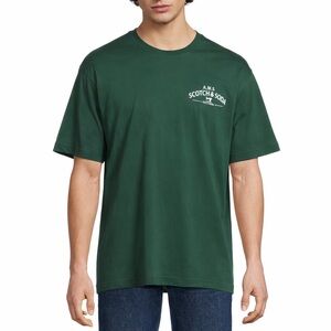 Scotch & Soda Men's Green Short Sleeved T-Shirt